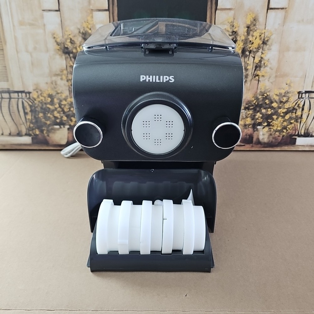 Avance Philips Fully Automatic Pasta Maker Machine HR2382/16 Dishwasher Safe