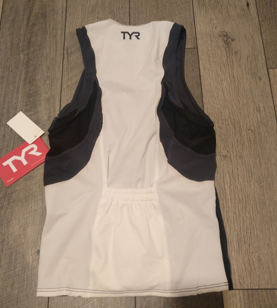 TYR mens competitor singlet small nwt