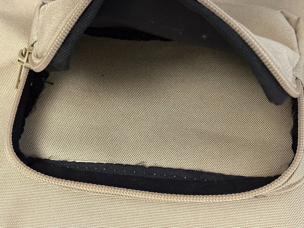 Adventurist Classic Backpack Tan Khaki EUC Free Shipping!