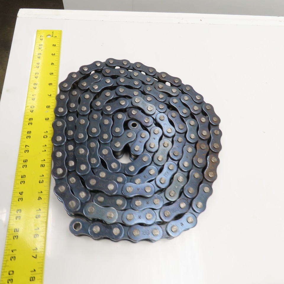 #16B Single Row Riveted Roller Chain 136" L
