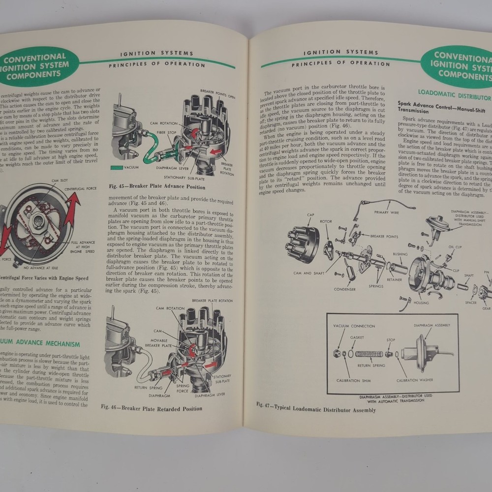 Ignition Systems Principles Ford Training Handbook 1964