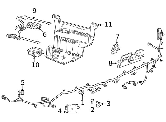 Genuine GM Harness 87830297