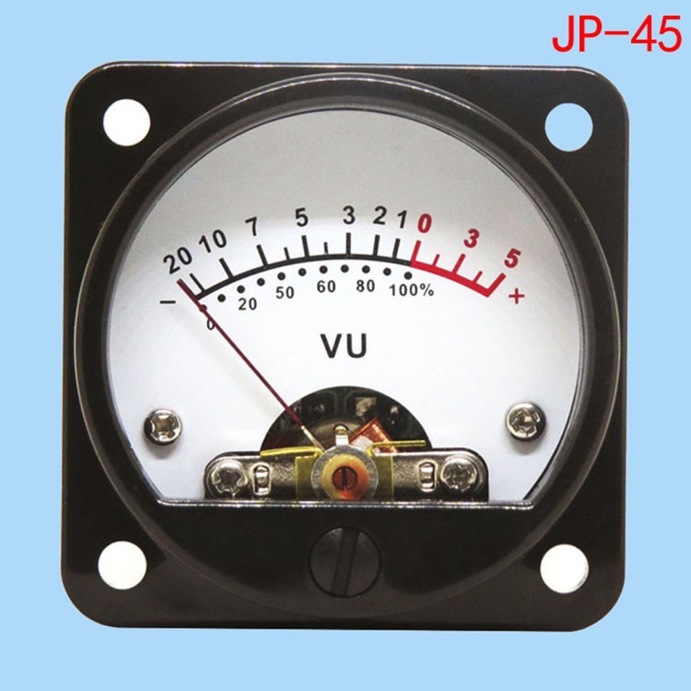 45 Mm Vu Meter Pointer Wall Decibel Sound Level Tester Amplifier