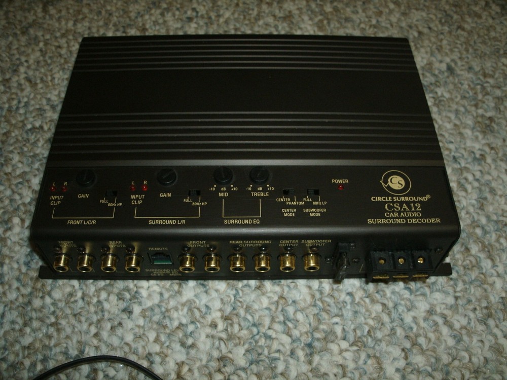 Rocktron CSA12 Car Audio Surround Decoder