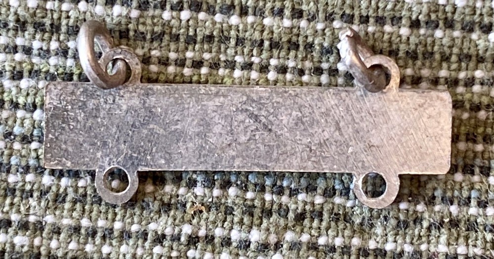 S. S. RIFLE Qual Bar for Marine Corps Basic Qualification Badge USMC Weapons