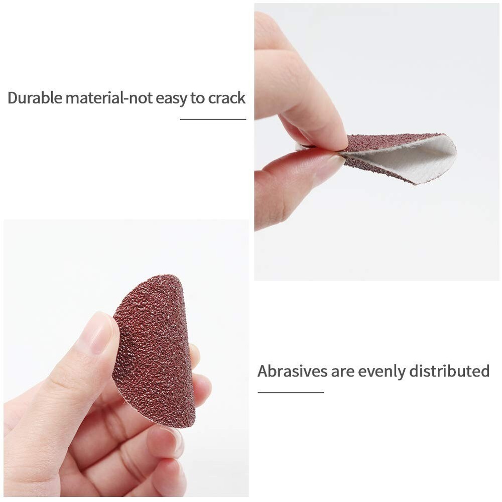 100pcs Sanding Discs 2 inch Sandpaper 60 Grit Hook and Loop Sanding Discs