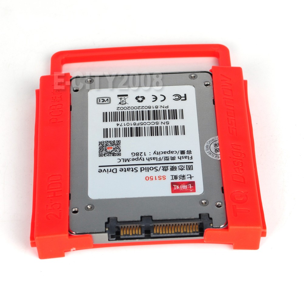 10Pcs 2.5" to 3.5" SSD HDD Mounting Adapter Bracket Dock Tray Caddy Bay For PC