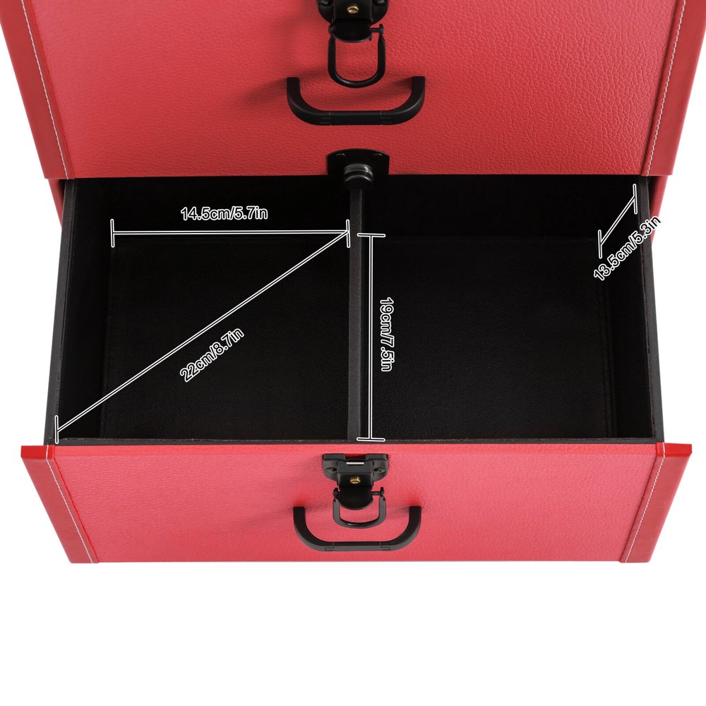 Cosmetic Storage Box & Lock Rolling Makeup Train Case, Makeup Organizer Suitcase