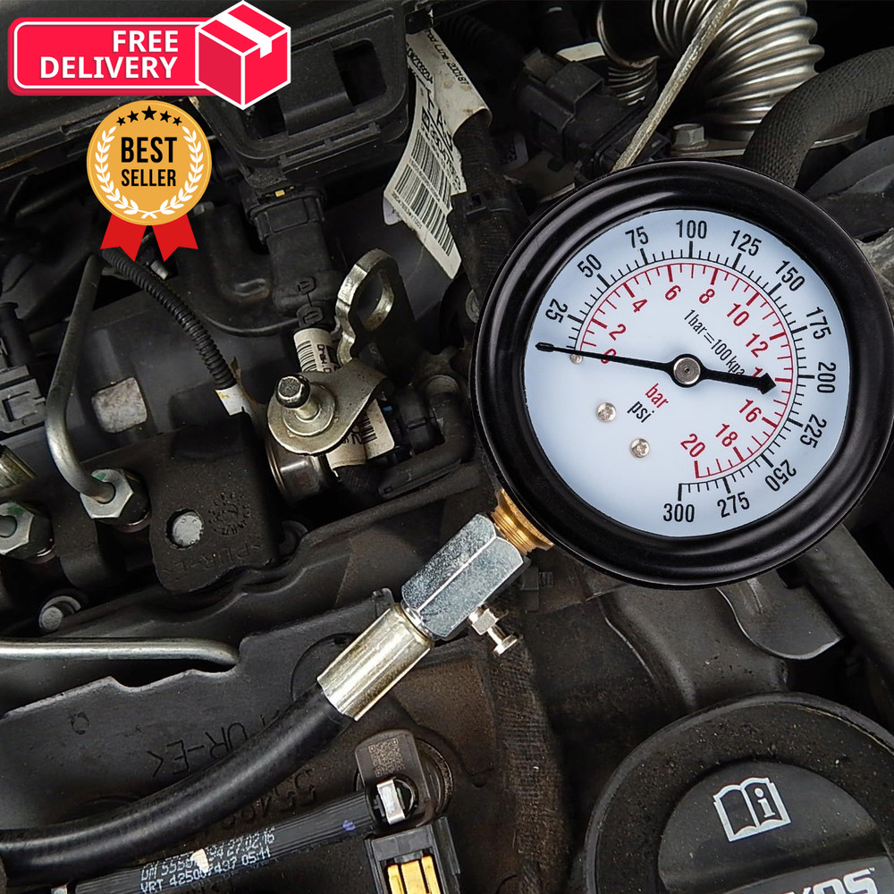 Clatoon 8pcs Petrol Engine Cylinder Compression Tester Kit, Small Engine...