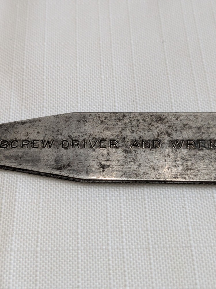 Vtg. Pocket Screwdriver & Wrench