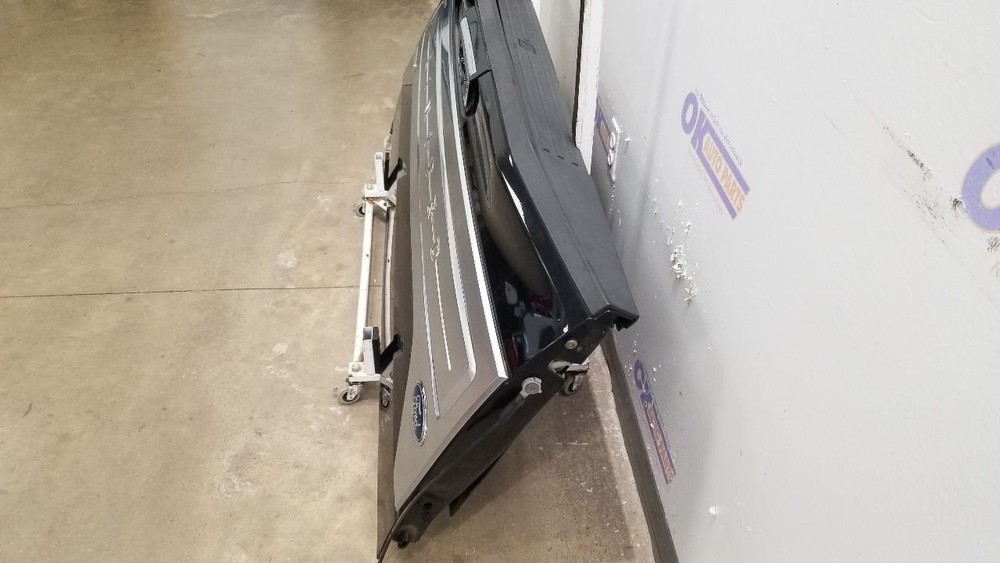 16 FORD F150 LIMITED REAR TAILGATE ASSEMBLY WITH TAILGATE STEP BLACK