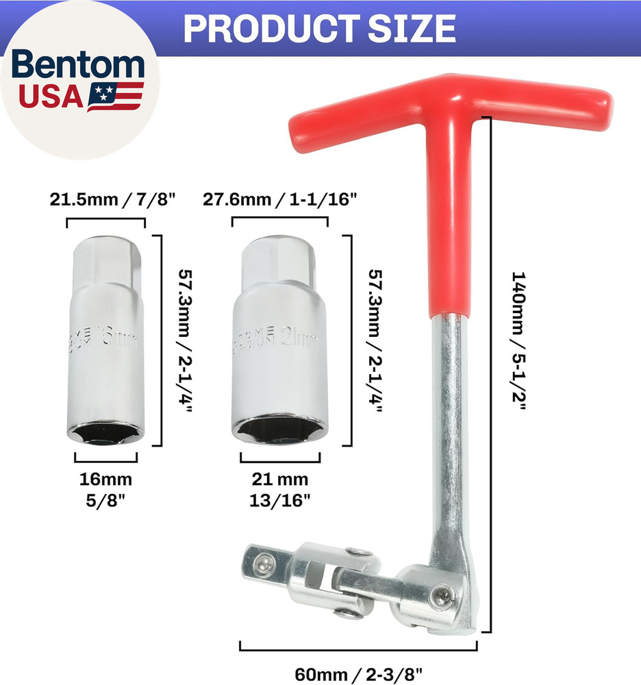 Spark Plug Tool,Spark Plug Removal Tool,Spark Plug Socket Wrench,Car Accessories