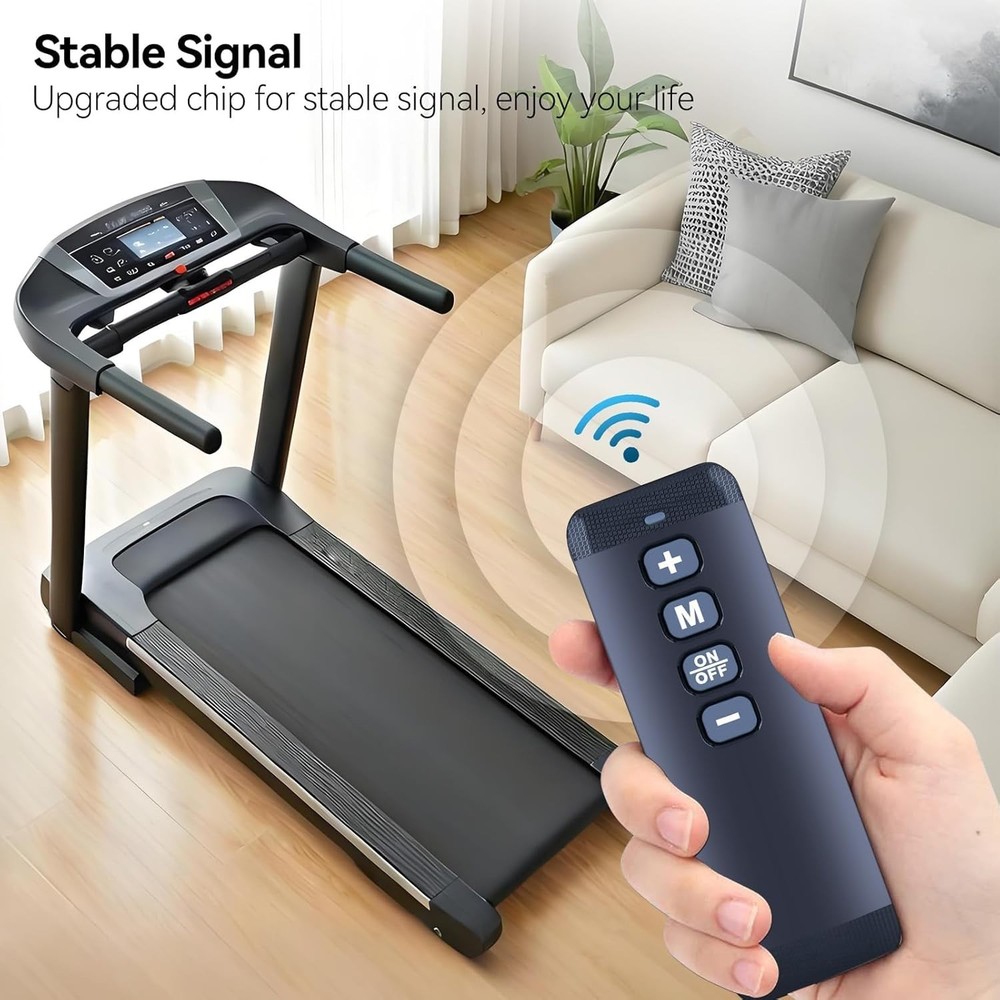 User-Friendly Treadmill Remote Control - Black Infrared for Walking Pad Series