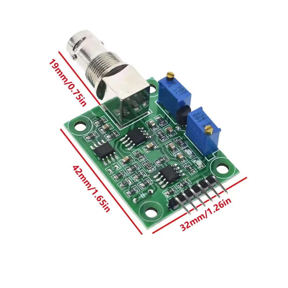 Liquid PH0-14 Value Detect Sensor Module+PH Electrode Probe BNC for Arduino 1PC