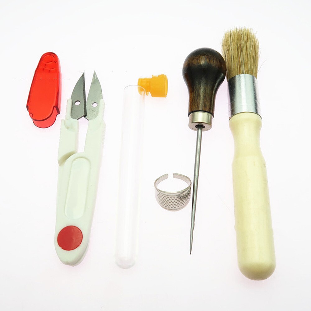 23 Pcs Bookbinding Kit Start Tools Set Bone Folder Paper Creaser Waxed Thread