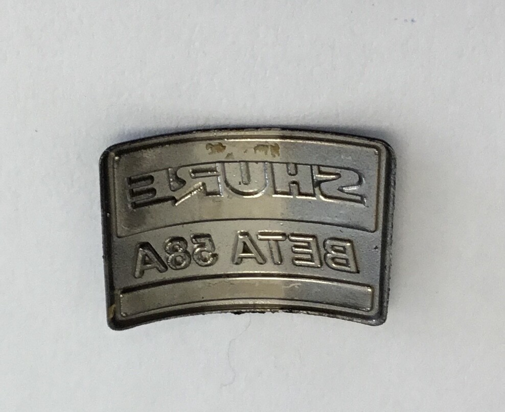 Shure 39E926 Replacement Identification Plate for Beta58A Wired Microphones