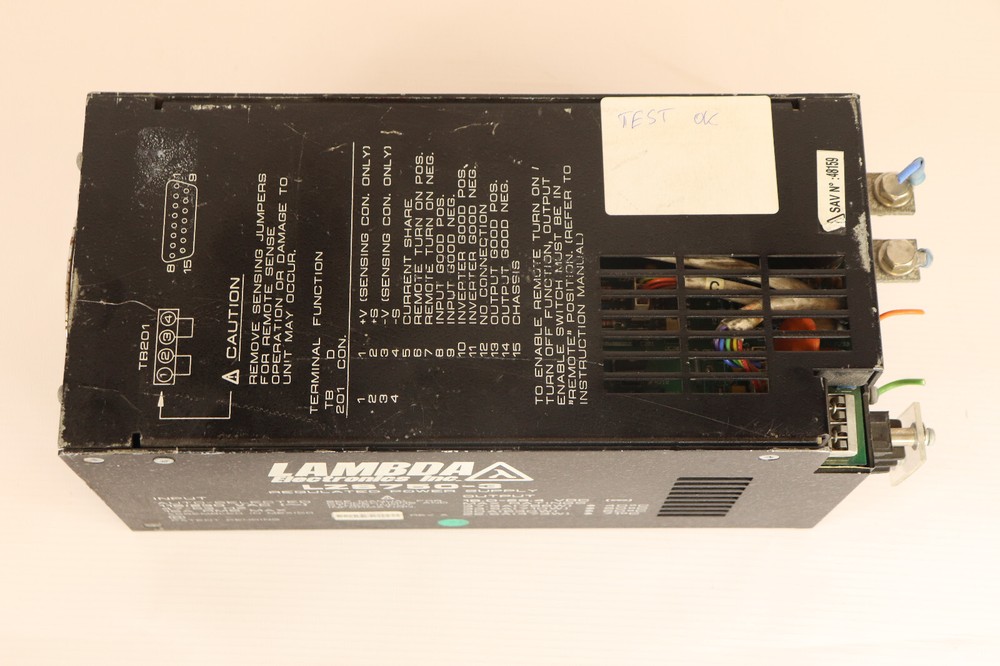 Regulated power supply 18-29.4V 37.5A 750W LAMBDA