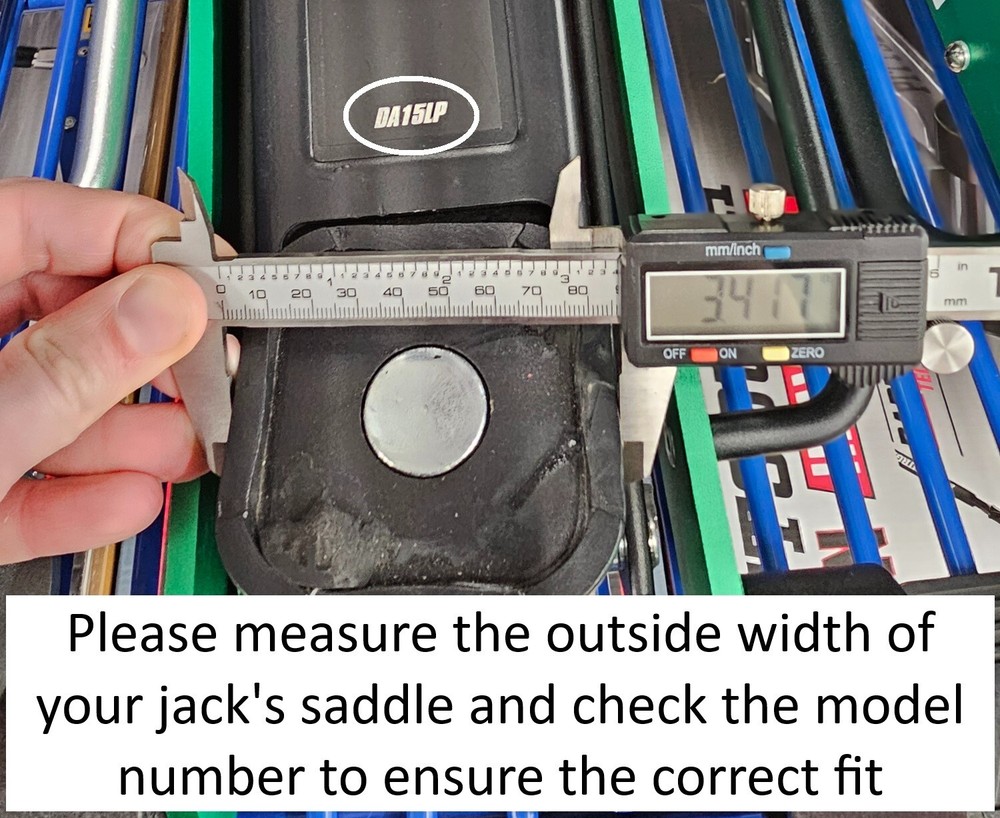 Arcan Compatible Floor Jack Polyurethane Saddle Pad