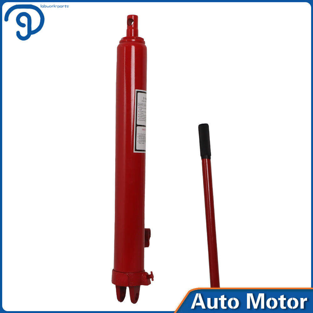 3 Ton Long Manual Hydraulic Jack Single Pump Engine Lift Cherry Picker