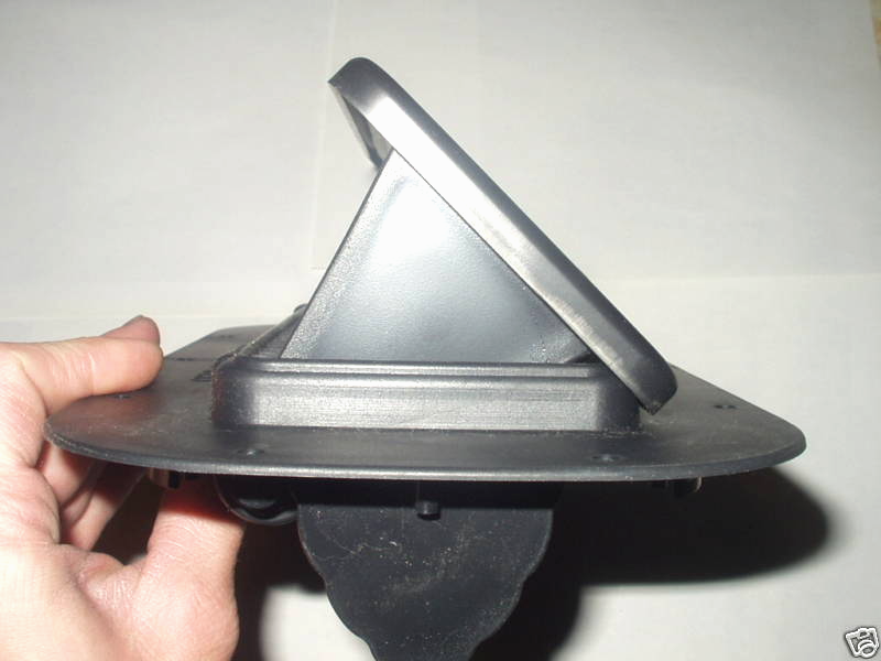 Two Way Vent with Black Plastic Trim Grommet Trailer Camper RV Horse Trailer