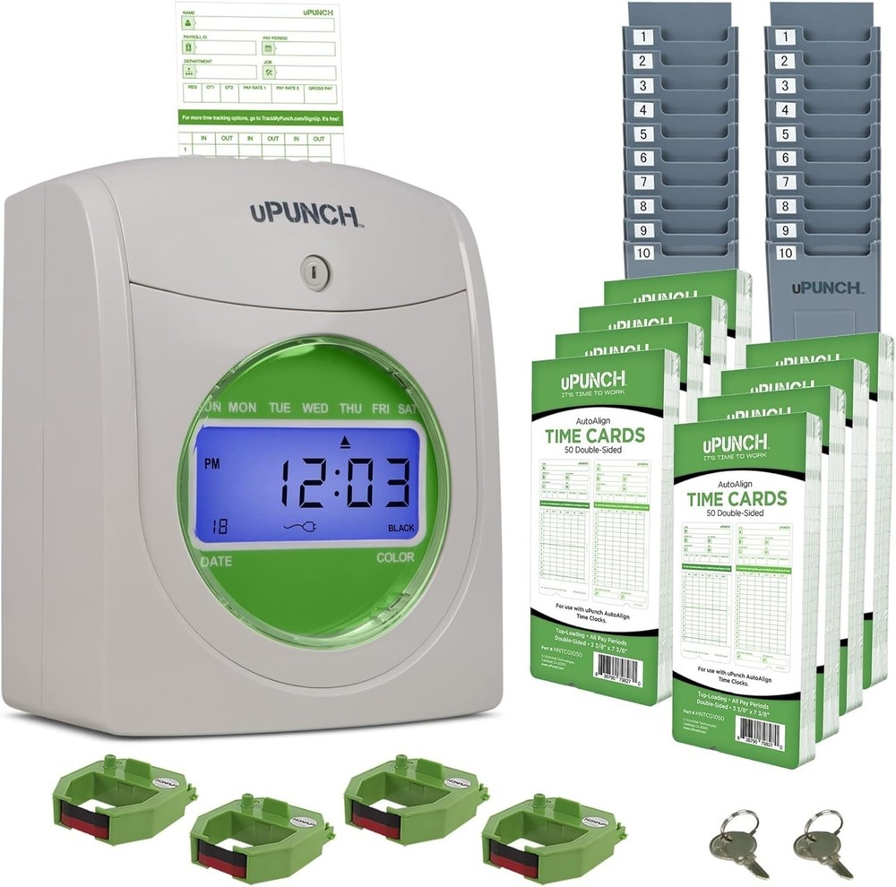Small Business Time Clock HN3540 Complete