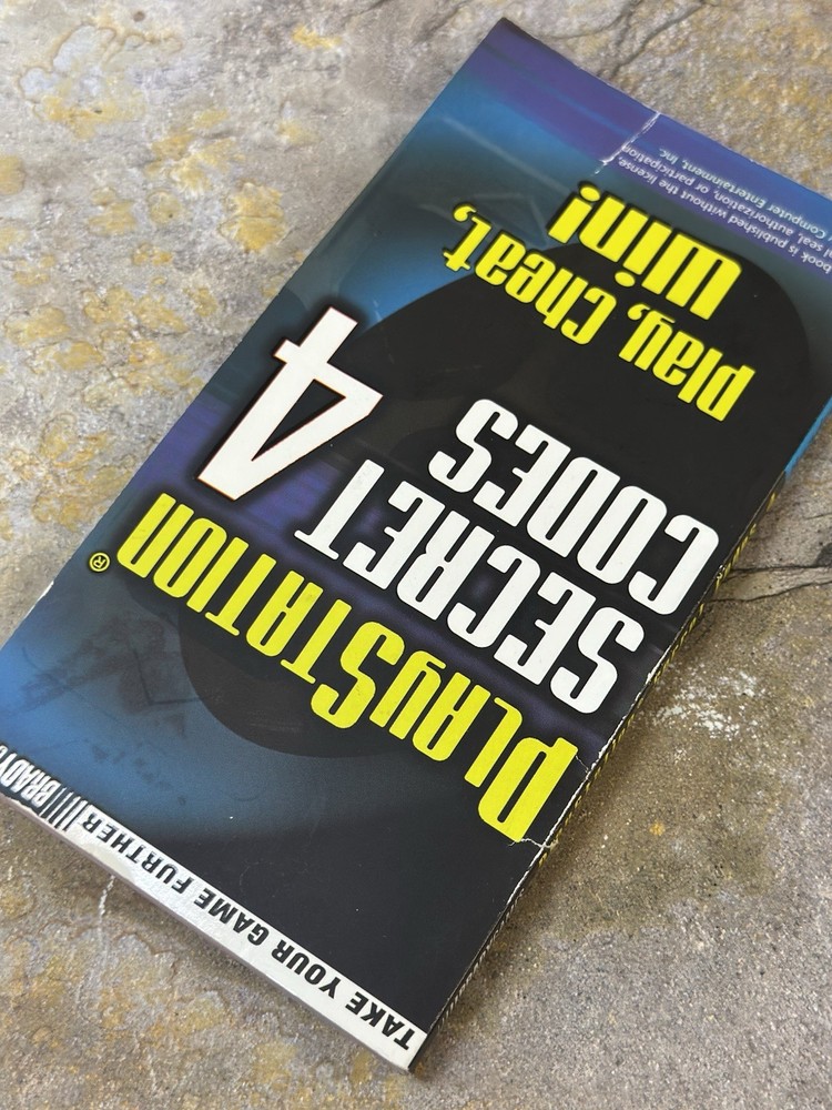 Playstation Secret Codes 4 Book Brady Games