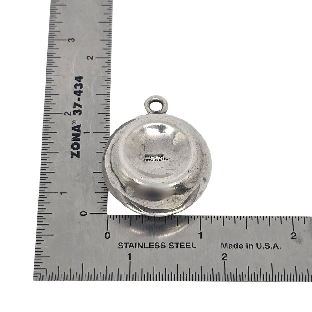 Tiffany & Co Sterling Silver Rattle Dangle #22459