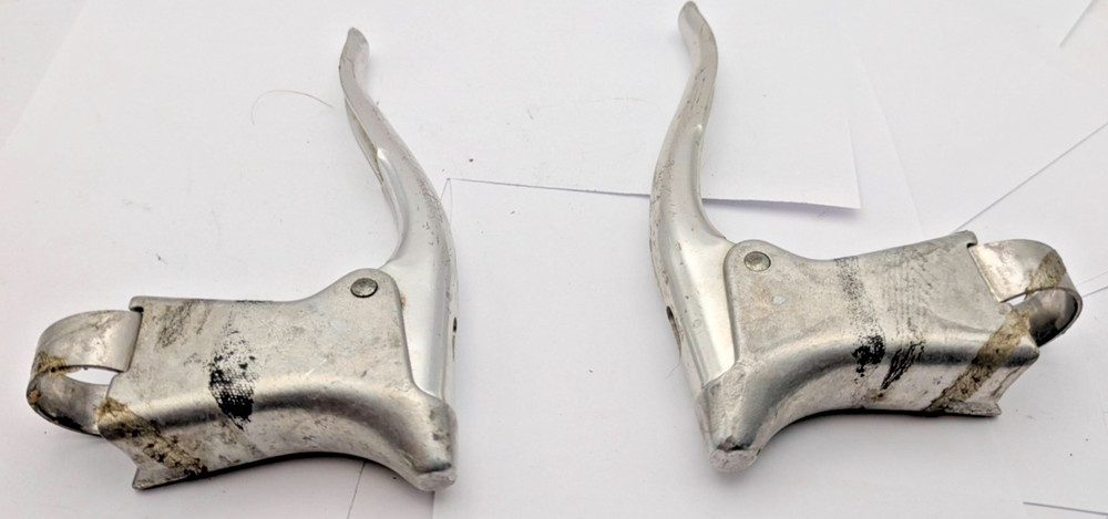 DIA COMPE Aero GRAN COMPE AGC Brake LEVERS SILVER DROP BAR