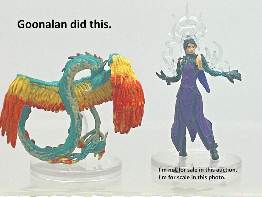 D&D Pathfinder Mini Summoned Creatures 2 Couatl UNIQUE