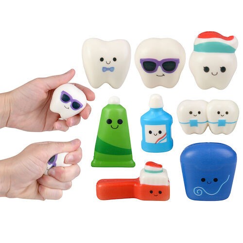 Dental Micro Squish Assortment Dental Micro Squish Assortment, JV558, 50/Pkg.