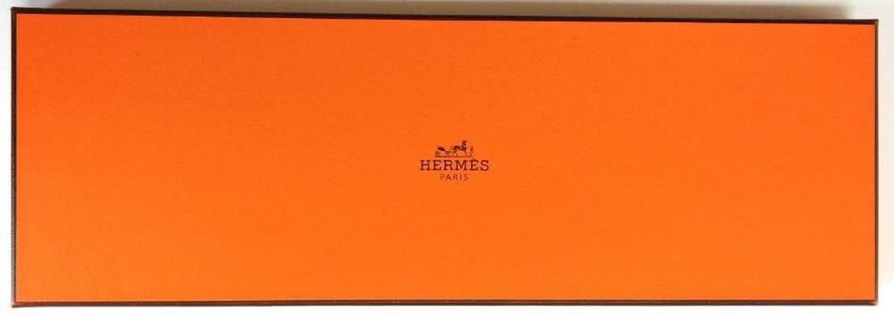 Hermes Tie Botanical Light Blue With Box