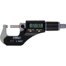 Fowler Xtra Value 0-1""/25.4MM IP54 Digital Micrometer Data Output & Ratchet