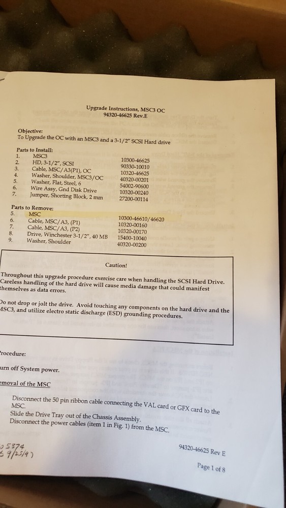NICE Adept Robot Amp PCB Storage Controller Board # 20300-46510 REV B
