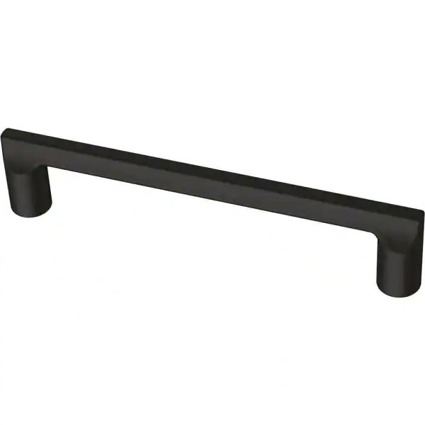 (5 Pack) 5-1/16 inch Modern Joinery Pull Flat Black