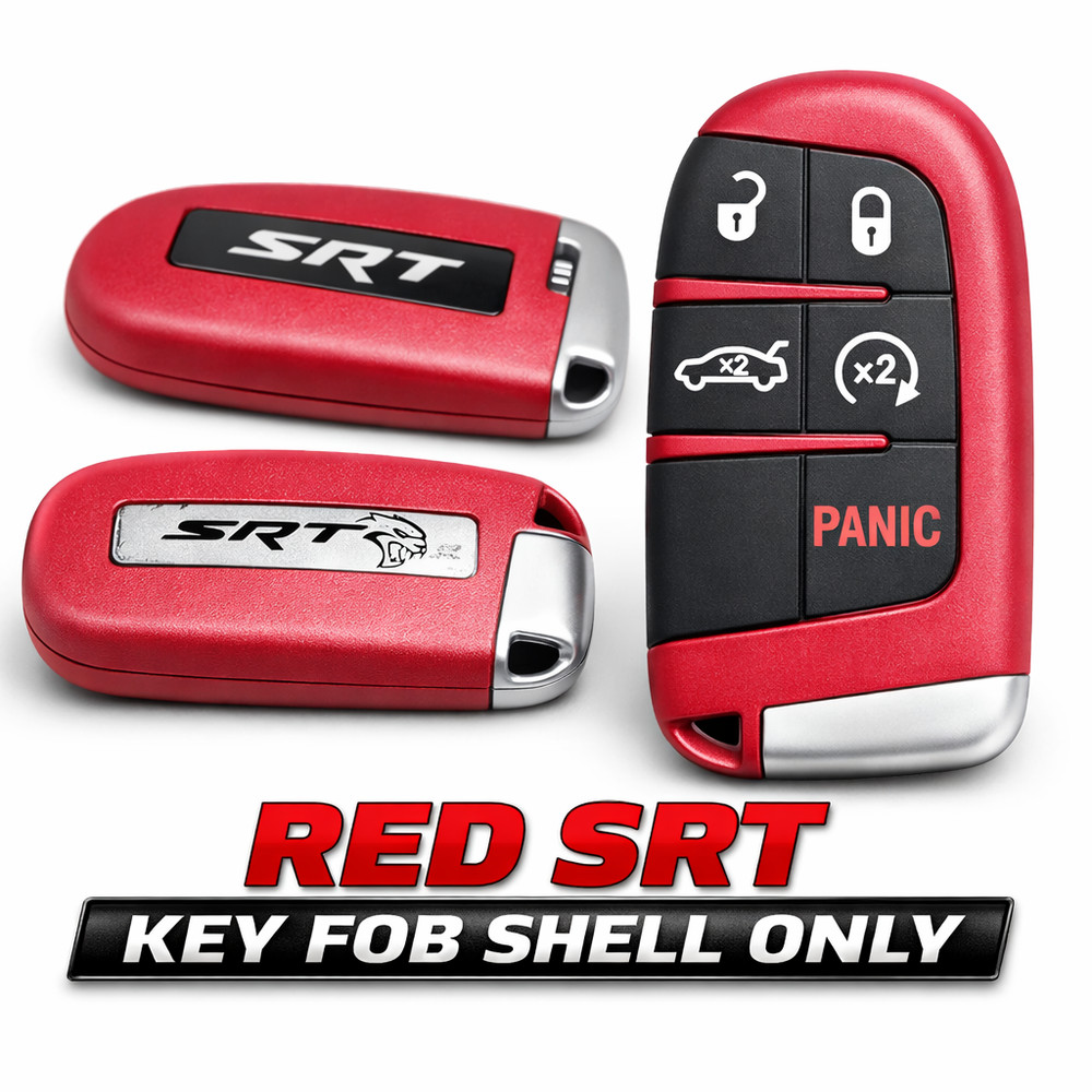 Red SRT Key Fob Shell Case Replacement | Dodge Charger Challenger 300 | Shell