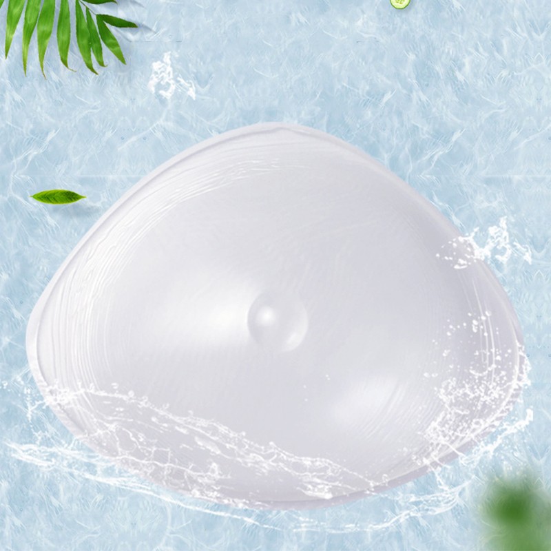 Silicone Breast Form Enhancer Insert Pad for Summer Swimming 1 Piece