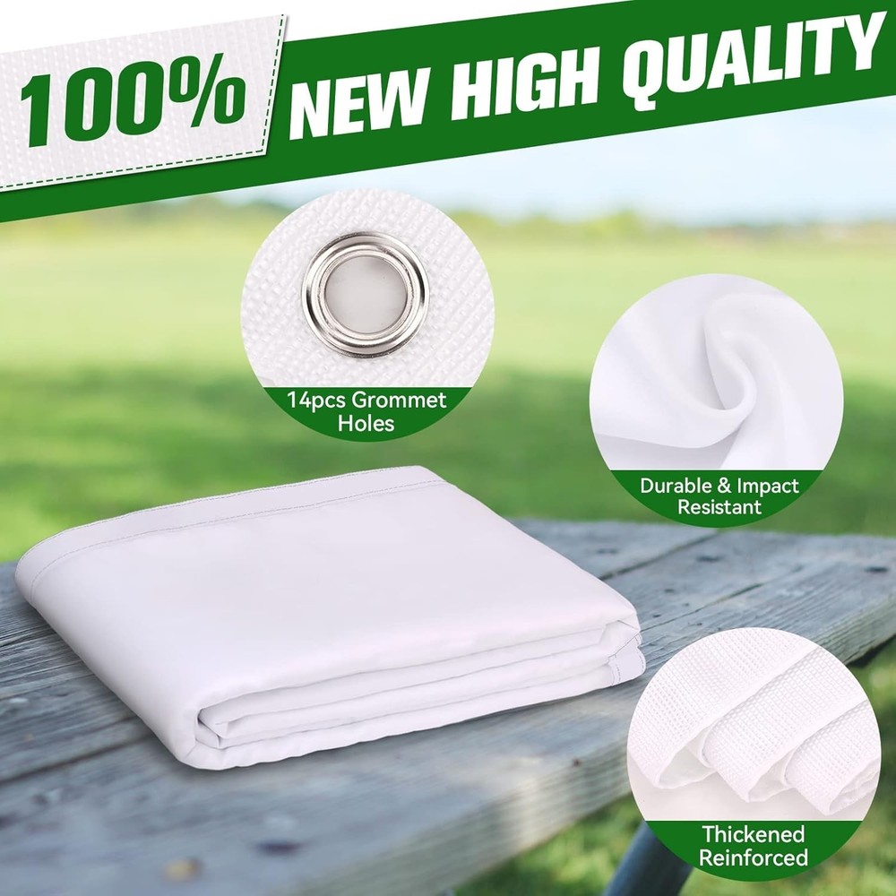 Golf Simulator Impact Screen: 7mm Thickened for Indoor/Home/Garage Training -...
