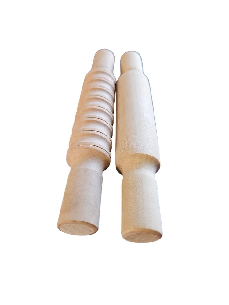 Roller Massage Stick and Shin Conditioning 2 Pack (Muay Thai Beige