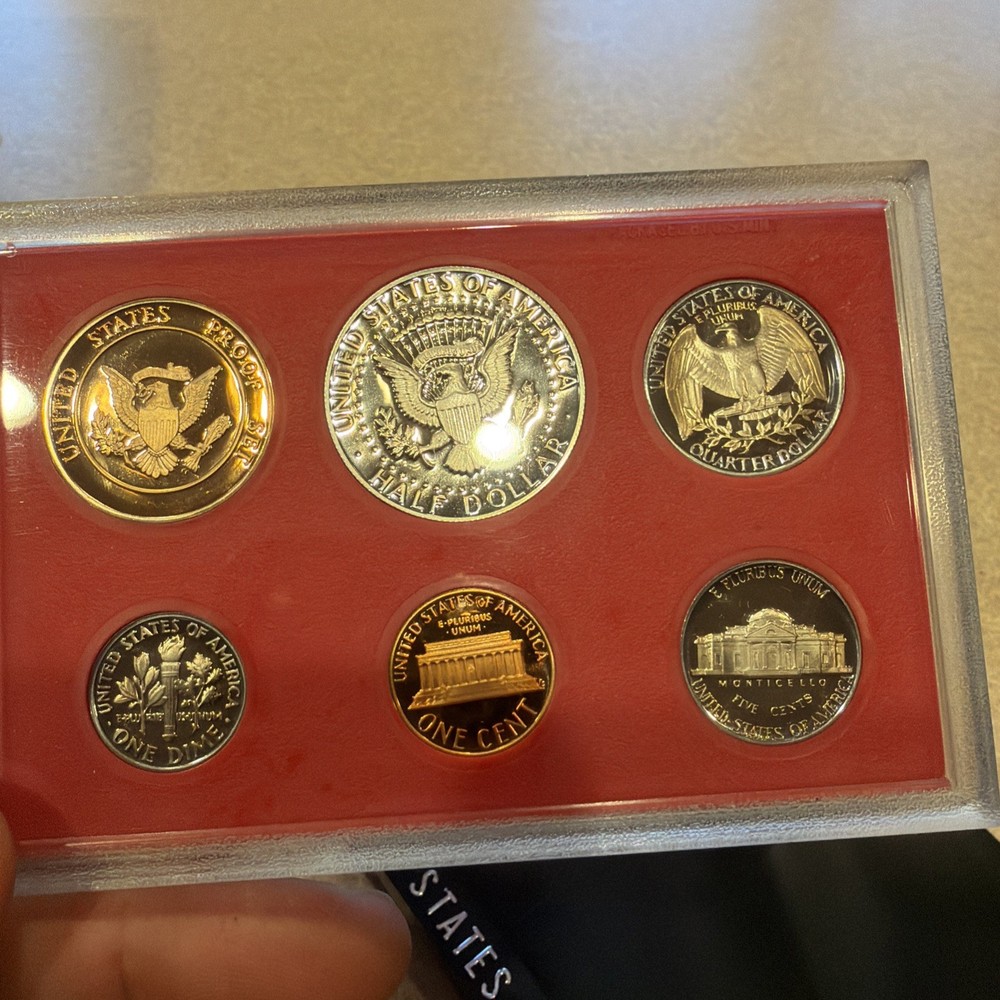 1982-S Clad U.S. Mint Proof Set 5 Coins In Original Packaging