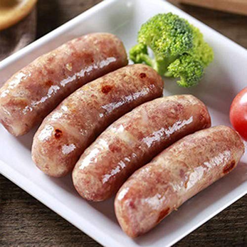 2 LBS Sausage Stuffer - Horizontal Kitchen Stuffing Maker Stainless Steel Mea...