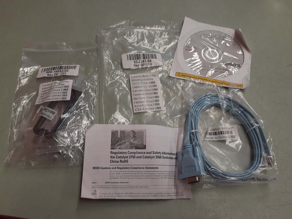 Cisco 53-2241-04 Switch Cable Accessory Kit Catalyst