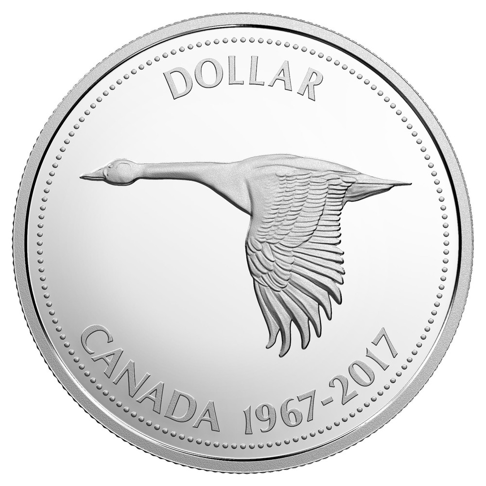 2017 Commemorative Proof Set, 1967 Centennial Issue, All pure silver.