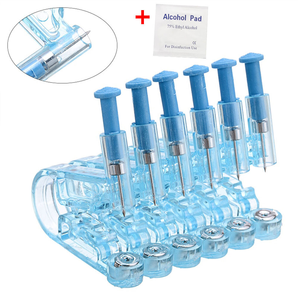 20X Disposable Ear Studs Piercing Quickly Gun Ear Stud Unit Piercer Tool #LI