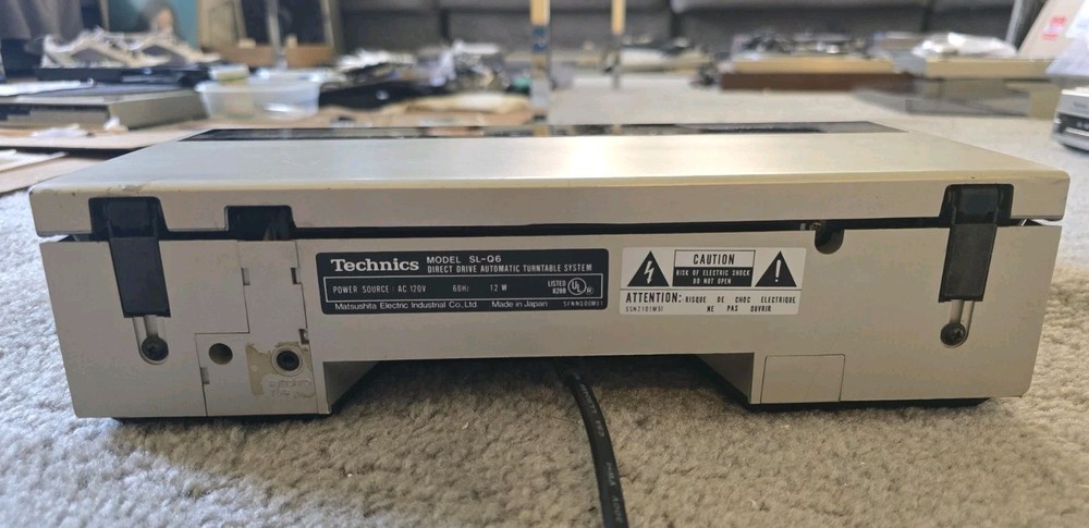 Technics SL-Q6 Direct Drive Programmable Automatic Turntable Serviced
