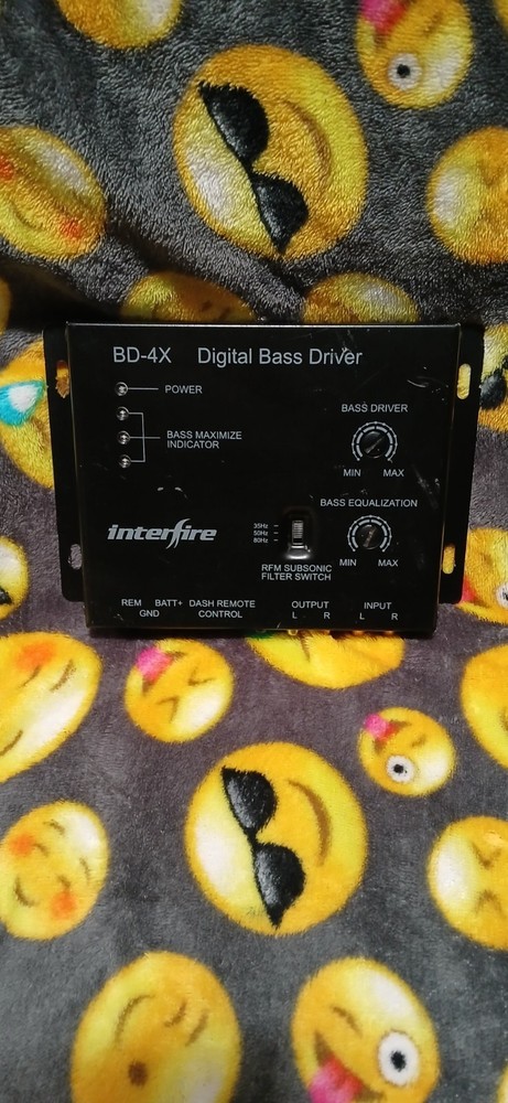 Interfire Epicenter Digital Bass Drive BD-4X Tested Working
