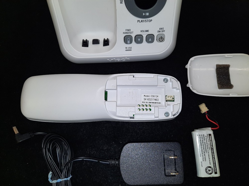 VTech CS6124 Single Line DECT 6.0 Cordless Phone