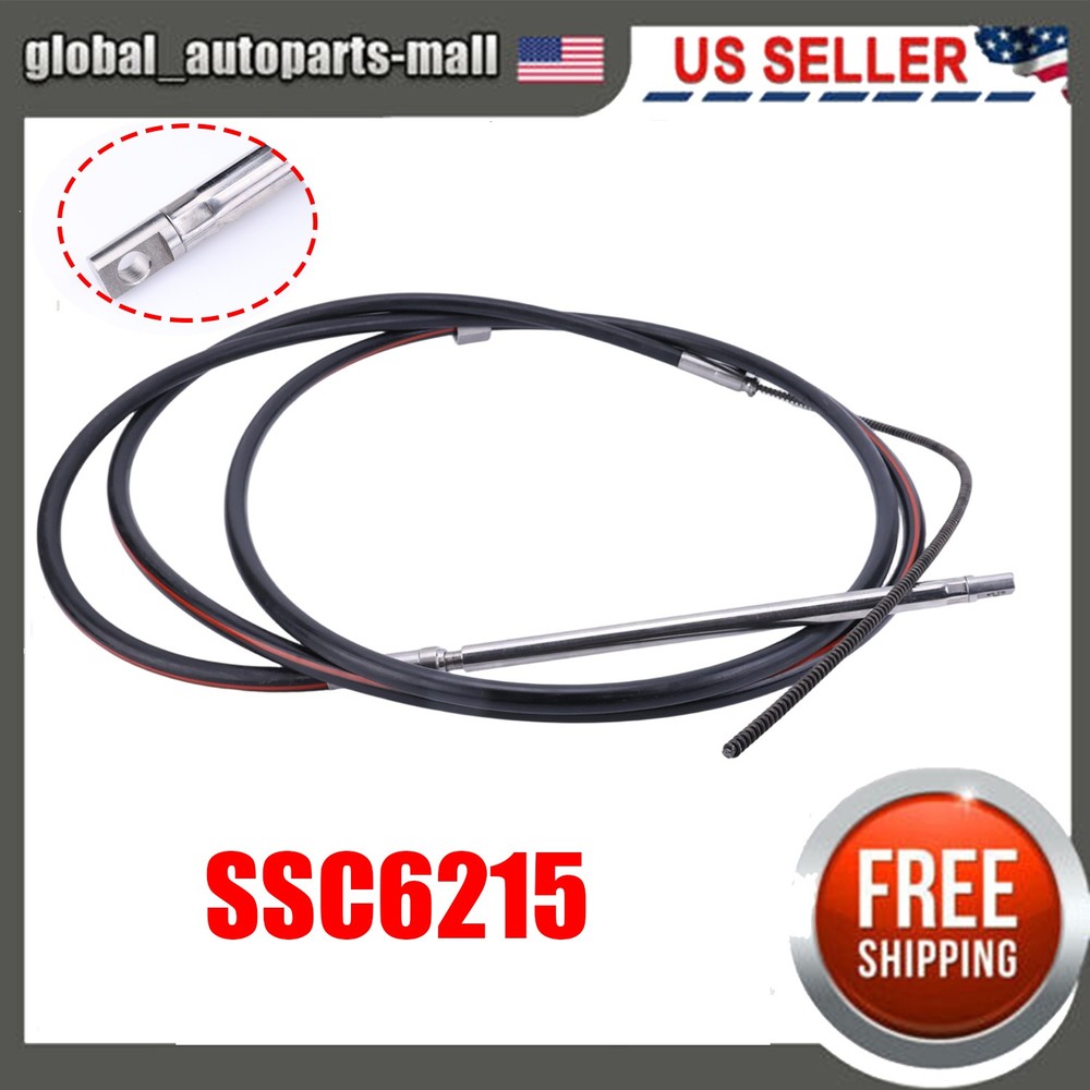 Seastar Solutions Steering Cable Safe-T Qc 15Ft SSC6215