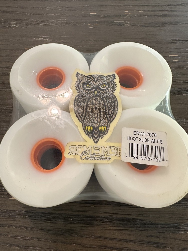 Remember Hoot Slide Wheels 70mm 78a WHITE