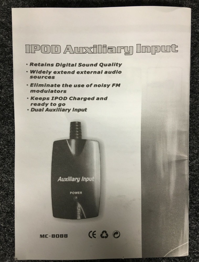 AXXESS AIP-GM01-ID iPOD Auxiliary Input