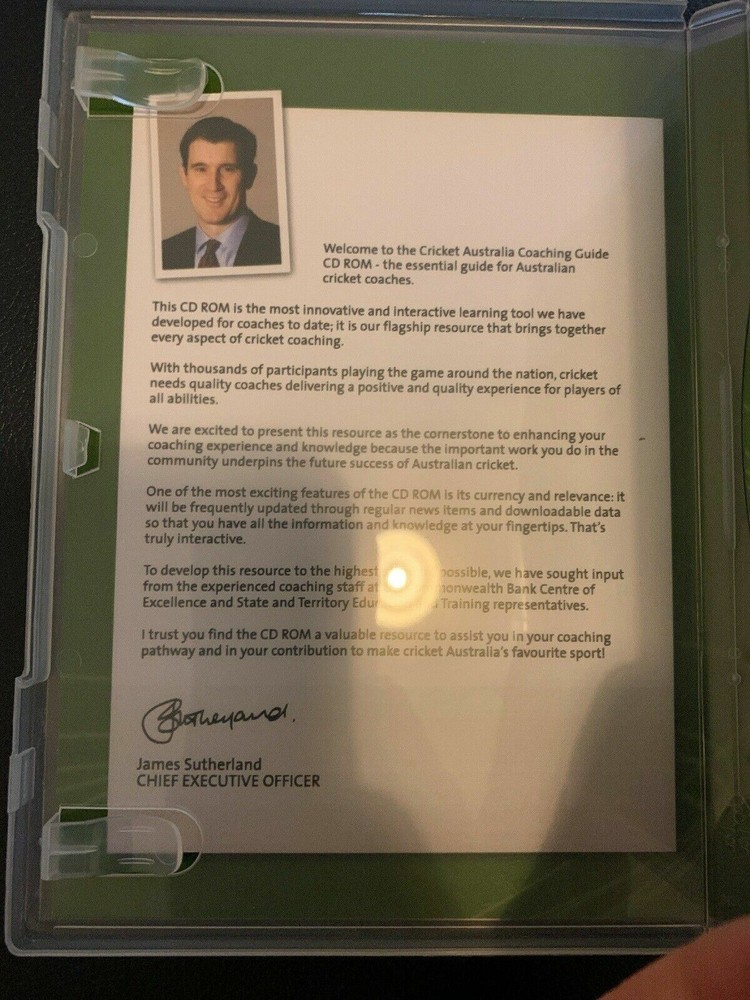 The Cricket Australia: Coaching Guide (PC CD-ROM) 2007